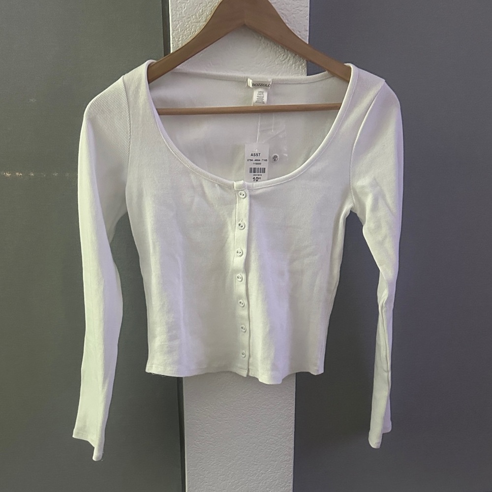 Bozzolo White Button-Down Shirt